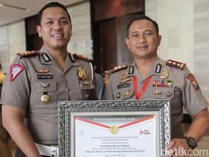 Inovasi Simanis Turut Hantarkan Polres Malang Raih WBBM