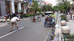 Penampakan Malioboro Tanpa Kendaraan Bermotor