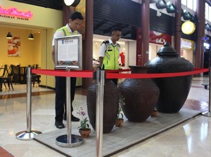 Pemkab Serang Promosikan Kerajinan Gerabah di Bandara Soetta