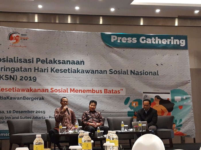 Kemensos Gelar Donor Darah-Nikah Massal Peringati Bulan Kesetiakawanan