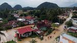 Kabupaten Lima Puluh Kota di Sumbar Masih Terendam Banjir