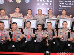 Polres Jajaran Polda Jatim Borong WBBM & WBK Terbanyak Se Indonesia