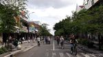 Penampakan Malioboro Tanpa Kendaraan Bermotor