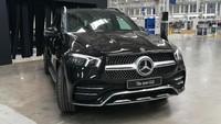 Mercedes-Benz New GLE diluncurkan di Wanaherang, Bogor, Jawa Barat, Selasa (22/12/2019). 