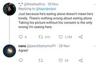 Guru Ini Asyik Makan Sendiri, Netizen: Makan Sendirian Bukan Berarti Kesepian