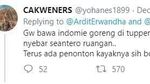 Kocaknya Aksi Netizen Selundupkan Makanan Buat Sindir Dirut Garuda