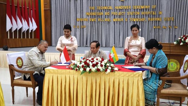 Rumah Sakit Indonesia di Rakhine Diserahkan ke Myanmar