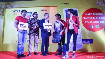 Manfaat ini dapat dinikmati selama 12 bulan terhitung dari tanggal pembelian. Saat ini pelanggan bisa mendapatkan Hape Online - 4G Smart Feature Phone dengan paket bundling IM3 Ooredoo ini di Medan, Pekanbaru, Lampung, Jawa Barat, Jawa Timur, Palu, dan Makassar mulai 28 Desember 2019.