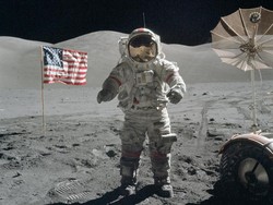 NASA Semprot Kim Kardashian soal Konspirasi Pendaratan di Bulan