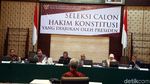 5 Orang Calon Hakim MK Jalani Tes Wawancara di Hari Pertama