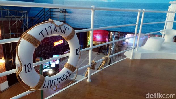 Ada Kapal Titanic di Dalam Trans Studio Bali!