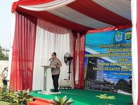 Groundbreaking Gedung Polres, Kapolda Metro Harap Bekasi Seperti Shanghai