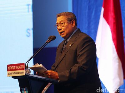 Momen SBY Sampaikan Pidato Refleksi Akhir Tahun