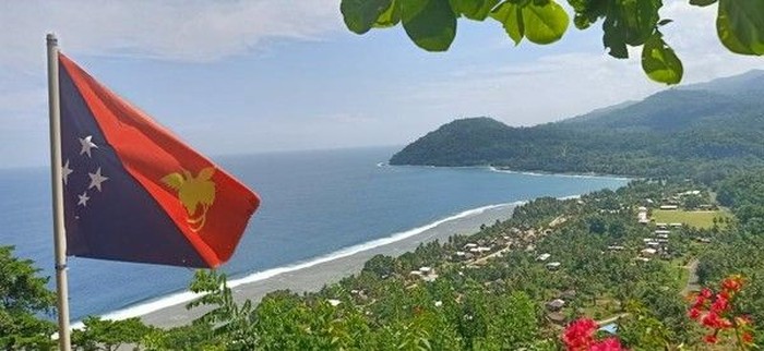 Pantai di Papua Nugini