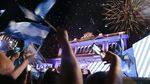 Pesta Kembang Api Sambut Pelantikan Presiden Argentina