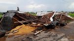Potret Bangunan di Boyolali yang Ambruk Disapu Puting Beliung