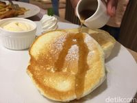 Sore Ini Enaknya Ngemil Fluffy Pancake Jepang yang Lembut Mantul