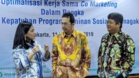 Kerjasama ini merupakan salah satu manfaat tambahan (Co-Marketing) yang bisa didapatkan oleh peserta BPJAMSOSTEK selain manfaat program utama yaitu Jaminan Kecelakaan Kerja (JKK), Jaminan Hari Tua (JHT), Jaminan Pensiun (JP), dan Jaminan Kematian (JKm). Foto: dok. Jamsostek