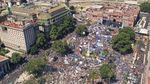 Pesta Kembang Api Sambut Pelantikan Presiden Argentina