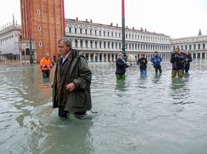 Setelah Dihantam Banjir, Venesia Sepi Turis