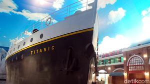 Foto: Cuma di Trans Studio Bali, Ada Kapal Titanic