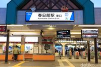 Stasiun Kasukabe (Randy/detikcom)