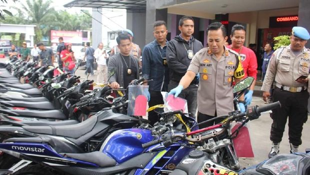 Komplotan pencuri motor ditangkap Polres Tangerang Kota