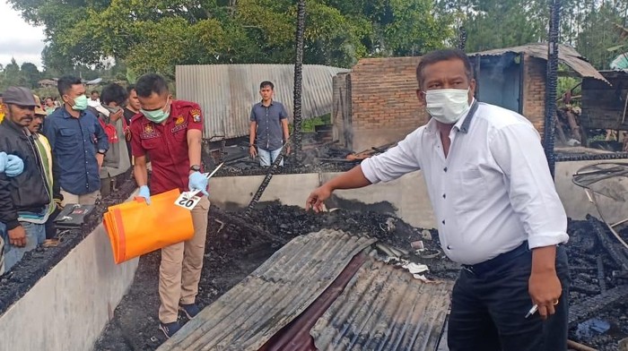 Rumah di Humbahas Sumut Terbakar, Ibu dan Anak Tewas