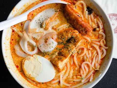 Singapore Laksa at Singapore zoo