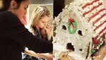 Kreatif! Kelly Jenner dan Iggy Azalea Bikin Kreasi Gingerbread House
