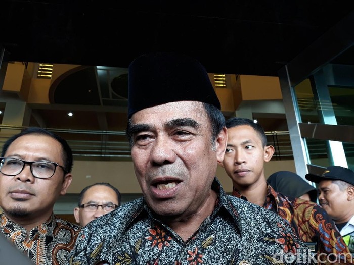 Menag Fachrul Razi di kampus UMY, Bantul, Kamis (12/12/2019).