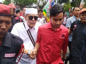 Santai Kalah dari Purnomo, Gibran: Nggak Apa, Masih Awal Banget