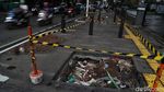 Bongkar Pasang Trotoar Cikini yang Tak Kunjung Rampung