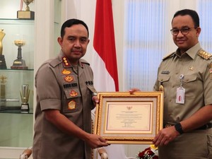 Cepat Tangani Tawuran Geng Motor, Kapolres Jakut Dapat Award dari Anies