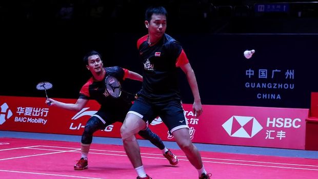 Ahsan/Hendra menang atas Li/Liu di tiga laga terakhir.