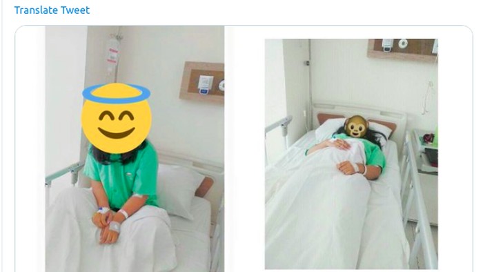 Kisah remaja nyaris lumpuh gara-gara bercanda tarik kursi viral di medsos (Foto: Twitter/@jelebgt) Kisah remaja nyaris lumpuh gara-gara bercanda tarik kursi viral di medsos (Foto: Twitter/@jelebgt)