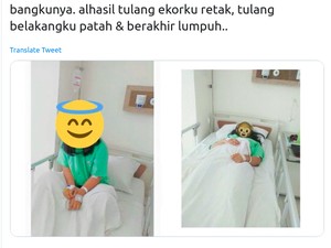 Lagi! Bercanda Tarik Kursi, Wanita Ini Lumpuh Sementara