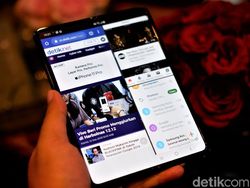 Lebih Dekat dengan Ponsel Sultan Galaxy Fold Harga Rp 30 Juta