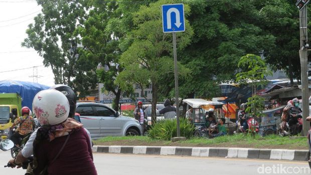 Putaran lalu lintas di Makassar