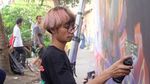 Gang Kampung Jakarta Dipercantik Graffiti dan Mural