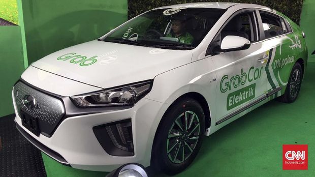 Mobil Listrik Hyundai - Grab Dijual Rp569 juta, Inden 2 Bulan