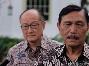 Bahas Investasi, Luhut Ajak Eks Bos Bank Dunia Bertemu Jokowi