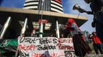 Aksi Mahasiswa Dukung Penyelesaian Kasus Korupsi