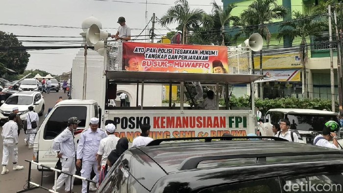 Foto: Demo Sukmawati dan Gus Muwafiq (Farih/detikcom)