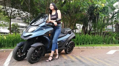 Penampakan Qooder, Si Motor Roda 4 Seharga Innova