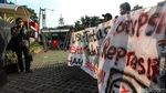 Aksi Mahasiswa Dukung Penyelesaian Kasus Korupsi