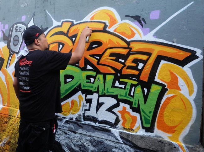 Street Dealin 12: Ajang Temu dan Lebarannya Seniman Street Art