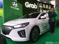 Khusus Grab  Hyundai Belum Jual  Umum Mobil Listrik  Ioniq 