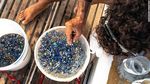 Potret Perenang Selami Pusaran Sampah Terbesar Sedunia