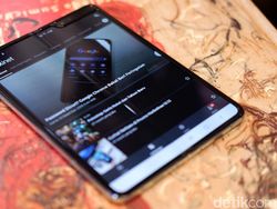 Lebih Dekat dengan Ponsel Sultan Galaxy Fold Harga Rp 30 Juta